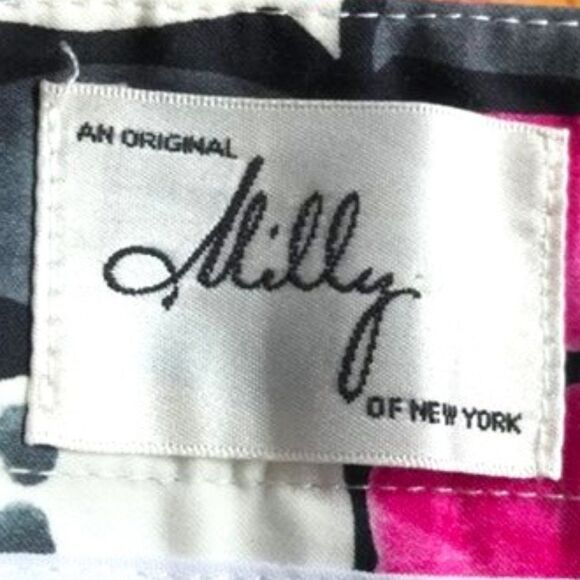 Milly of New York Owl Print High Rise Pants ~ NEW Condition - Picture 6 of 10